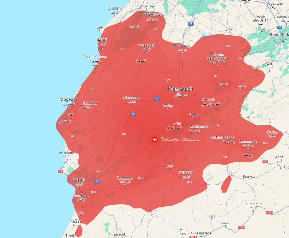 terramoto marrocos
